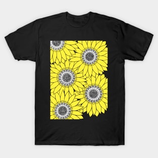 SUNFLOWER MANDALA T-Shirt